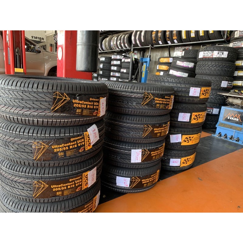 ยาง Continental 205/55-16 UC6 4 เส้น