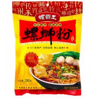 ก๋วยเตี๋ยวหอย 螺霸王螺蛳粉 ขนาด 280 กรัม ราคา 120 บาท