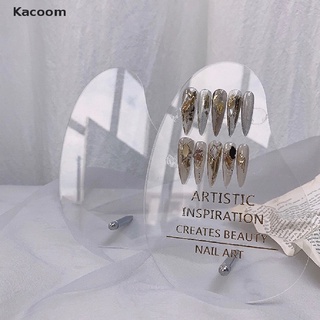 Kacoom Irregular Acrylic Nail Art False Tips Display Board Shelf Display Stand Manicure TH