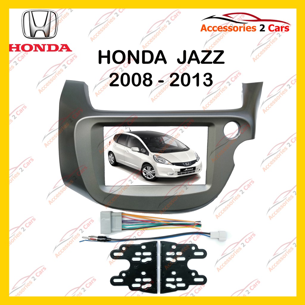 กรอบหน้าวิทยุ HONDA JAZZ ปี2008 สำหรับ7นิ้ว รหัสNV-HO-014
