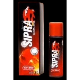 Sipra Serum Lotion 3 mL เซรั่ม! SIPRA ชะลอการหลั่งท่านชาย ให้เนิ่นนาน ขนาดพกพา สูตรพลังแรด