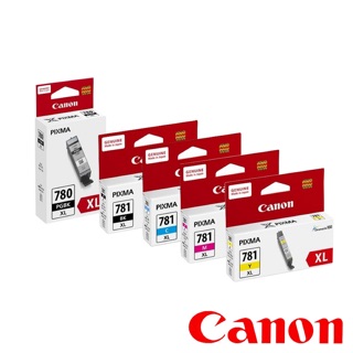 Canon PGI-780XL PGBK CLI-781XLBK C M Y ของแท้