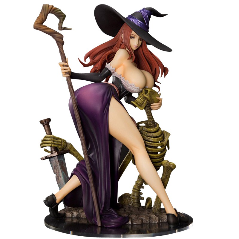 Japanese Anime Orchid Seed Dragon's Crown Witch 21CM PVC Action Figure  Model Toys Sexy Girl Soft Chest Figure Collectibl | Shopee Thailand