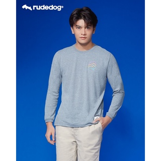 Rudedog By Hashtag เสื้อยืดแขนยาว ทรงผู้ชาย รุ่น Connect สินค้าลิขสิทธิ์แท้