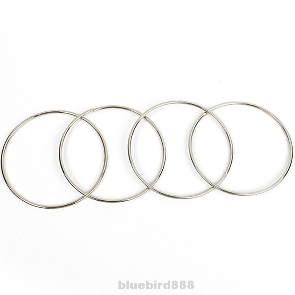4pcsset Magic Prop Linking Ring Magician Fun Metal Show Stage Toys ...