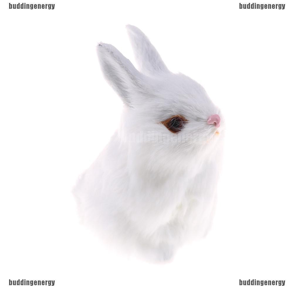 [Outdoor&Home]Imitate hair White Furry Rabbit Nap Toys Simulation ...
