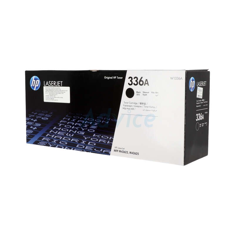 ตลับหมึกโทนเนอร์ TONER HP 336A W1336A BK ของแท้ สำหรับเครื่องรุ่น MFP M42623,MFP M42625