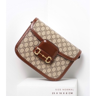 New Gucci 1955 Horsebit shoulder bag(*ทักส่วนตัวก่อนสั่งซื้อ*)