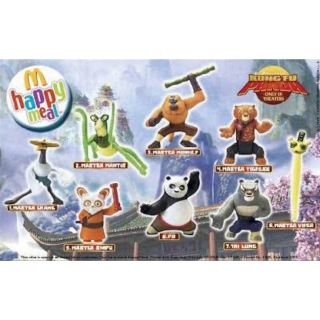Kung fu panda  McDonalds happy meal VG Card Shop vgcardshop
