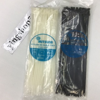 MITSUMI  สายรัดเคเบิ้ลไทร์  12 นิ้ว (cable ties)100pcs