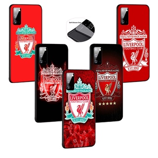 ใหม่ พร้อมส่ง เคสโทรศัพท์มือถือนิ่ม ลายโลโก้ Liverpool สีแดง สําหรับ Samsung Galaxy S10 S10e S9 S8 Plus Lite S7 Edge CG57