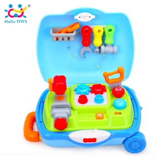 Huile Toys Tool Set Suitcase ชุดกระเป๋าเครื่องมือช่าง