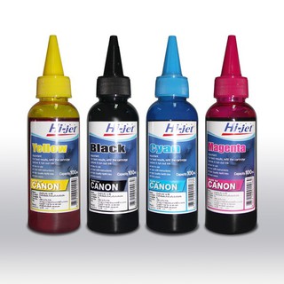 Hi-jet หมึกเติม Inkjet Refill Ink (C) 100 ml.