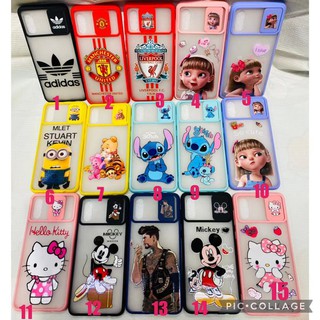 15ลาย เคส ซัมซุง SAMSUNG  สไลด์ปิดกล้อง เคส ปิดกล้อง ลายการ์ตูน สำหรับ Samsung A02S A20 A30 J710 J72016