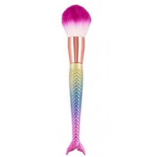 แปรง Mermaid Make up Brush แปรงแต่งหน้าขนนุ่ม