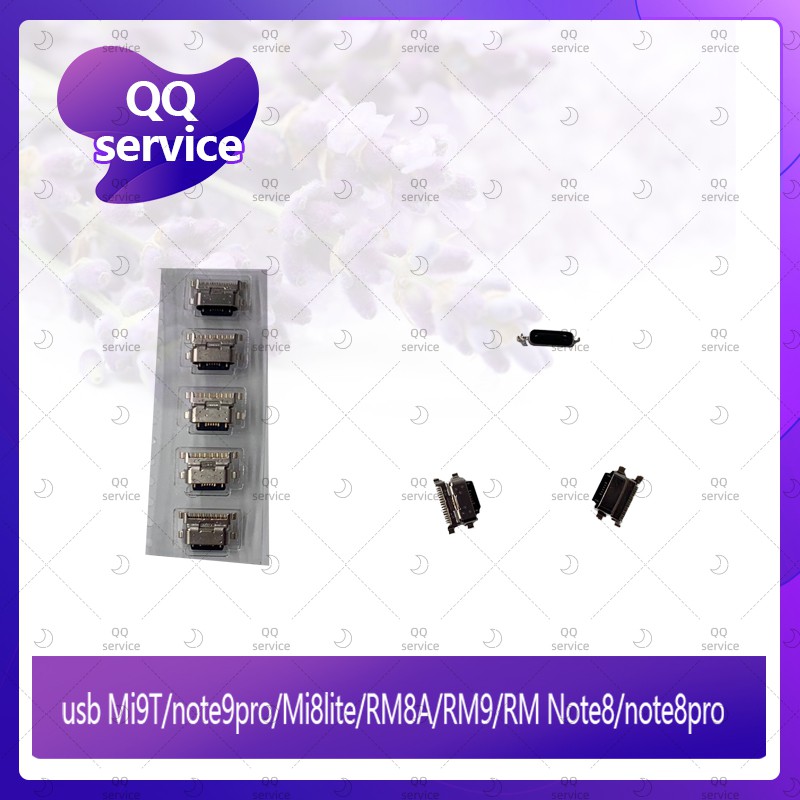 usb Mi9T/note9pro/Mi8lite/RM8A/RM9/RM Note8/note8pro(ได้1ชิ้นค่ะ） อะไหล่ตูดชาร์จ ก้นชาร์จ อะไหล่มือถือ  QQ service