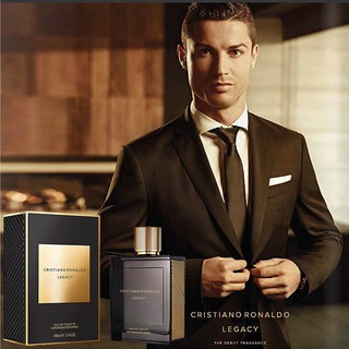 CRISTIANO RONALDO LEGACY Eau De Toilette 100ml น้ำหอมลิขสิทธิ์แท้จากคริสเตียโน่ โรนัลโด้กลิ่นหอมหรูหราเซ็กซี่