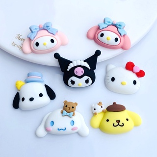 [Sanrio Fat Little Head] กาวอีพ็อกซี่เรซิ่น รูปสุนัข แมว ชินนาม่อนน่ารัก แฮนด์เมด diy อุปกรณ์เสริม สําหรับเคสโทรศัพท์มือถือ