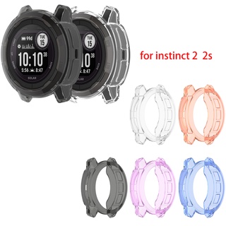 Tpu เคสใส ป้องกัน สําหรับ Garmin instinct 2 2S กันชน ป้องกัน