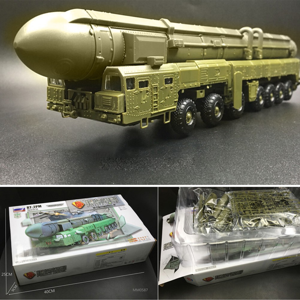 1:72 RT-2PM Russian Military Assembly RS-12M Intercontinental Missile Vehicle