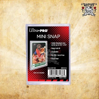 [Ultra Pro] Mini Snap กรอบใส่การ์ดคุณภาพดีที่สุด!!! กรอบใสสำหรับใส่การ์ดเพื่อป้องกันรอยขีดข่วน FaB TCG MTG Pokémon