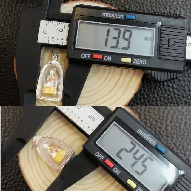 จี้พระกรอบเงินแท้ 92.5% หลวงปู่ทวด ทรงสามเหลี่ยมโค้ง กันน้ำ - รูปที่ 6