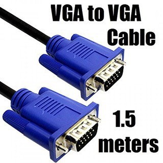 สายต่อจอ VGA Monitor สายต่อจอคอมพิวเตอร์ VGA MaleTo Male 15pin 1.5M