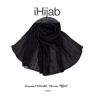 Creased Wrinkle Viscose Hijab