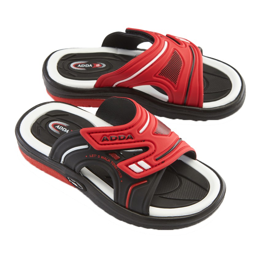 ส่งฟรี ADDA รองเท้าแตะเด็ก แบบสวม รุ่น LT-2N28-B สีแดง 2 เก็บเงินปลายทาง