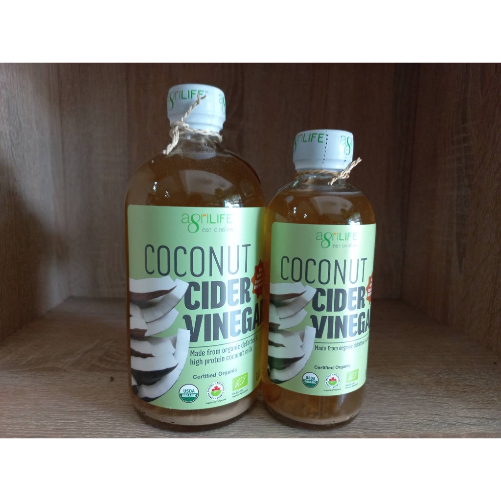 Coconut Cider Vinegar CCV น้ำส้มสายชูหมักจากมะพร้าวออร์แกนิก