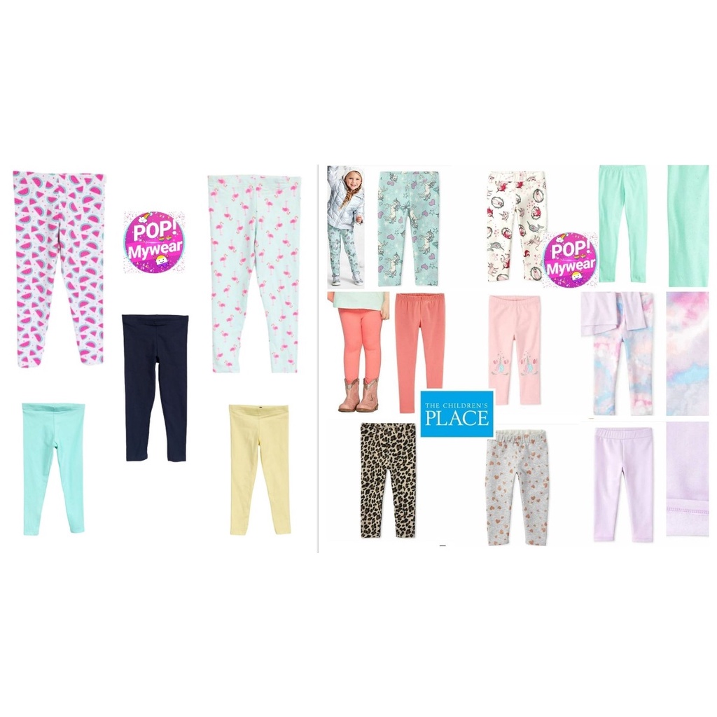 Baby GIRLS LEGGINGS POPMYWEAR PLACE COZY PREMIUM 6 MONTHS -5Y