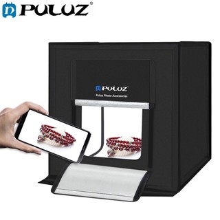 Puluz Studio Light Box กล่องสตูดิโอถ่ายภาพพกพา 40x40x40 ซม. (ฉากหลังทั้งหมด 6 สี)