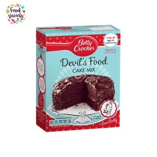 Betty Crocker Devil's Food Cake Mix 425g เบ็ตตี้ คร็อกเกอร์ …
