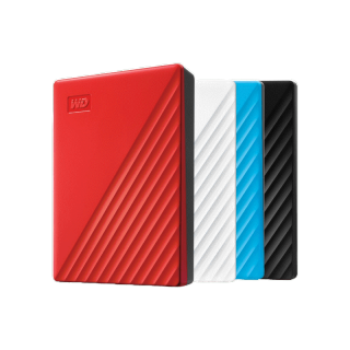 Western Digital HDD 4 TB External Harddisk ฮาร์ดดิสพกพา รุ่น My Passport WD 4 TB USB 3.2 Gen 1