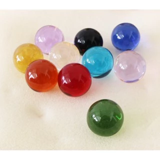 ลูกแก้วสี สีแท้ ในเนื้อแก้ว แช่น้ำได้ ไม่ลอก ขนาด 2 เซน พร้อมส่ง