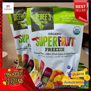 Deebees Organic, Superfruit Freezie, คละรส, 10 บาร์, 1.35 fl oz (40 ml)Deebees Organic, Superfruit Freezie, Assorted F