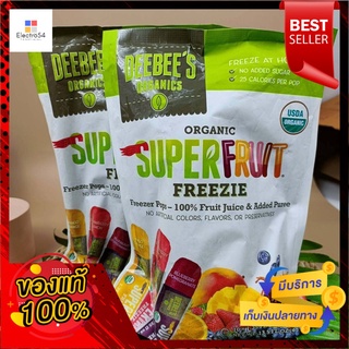 Deebees Organic, Superfruit Freezie, คละรส, 10 บาร์, 1.35 fl oz (40 ml)Deebees Organic, Superfruit Freezie, Assorted F