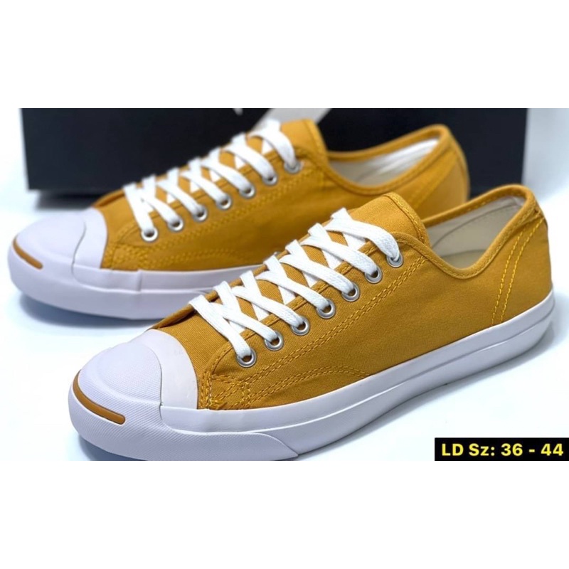 พร้อมส่งรองเท้า jack percell (made in indonesia)สีเหลือง พร้อมกล่อง ใส่ได้ทั้ง ชาย-หญิง มีไซส์36-44