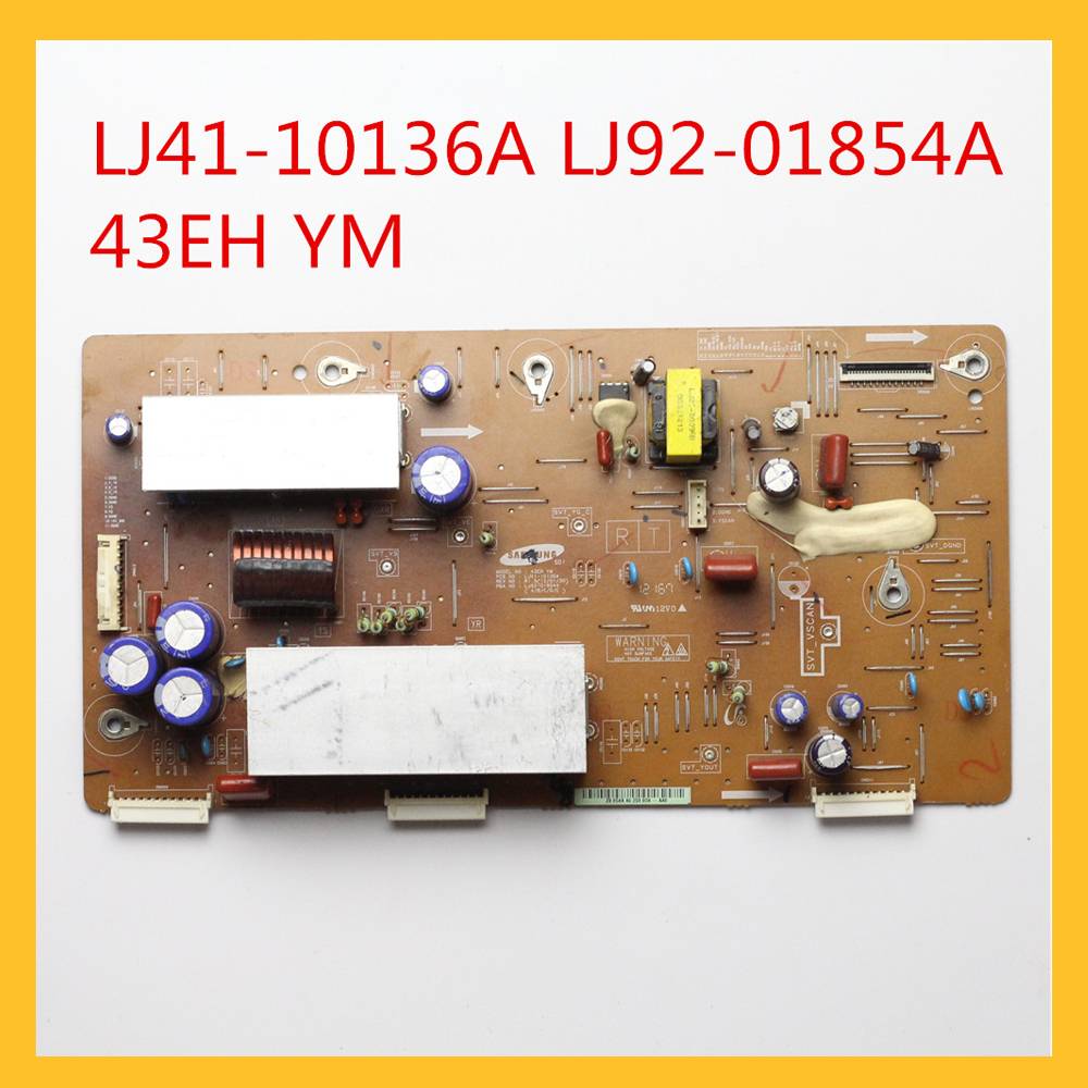 บอร์ด LJ41-10136A LJ92-01854A 43EH YM สําหรับ Samsung Y-Board 43EH YM LJ92-01854A S43AX-YB01 Y-Main 
