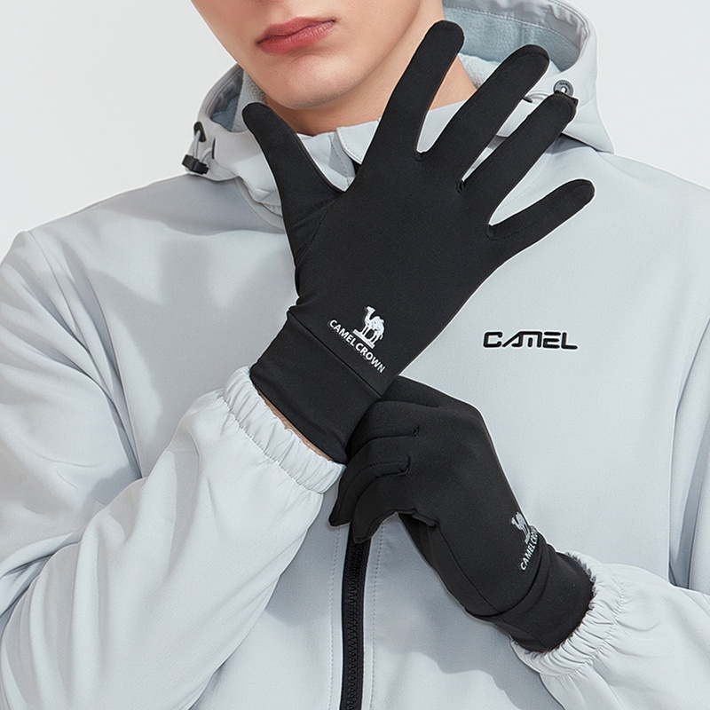 CAMEL CROWN قفازات دراجة رفيعة للشاشات اللمسية — صورة 5