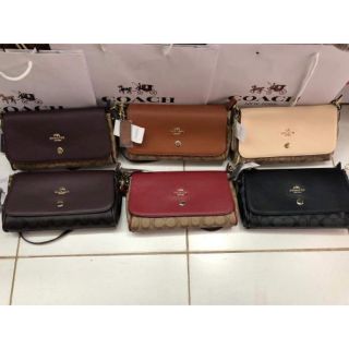 Coach ฝาพับสี