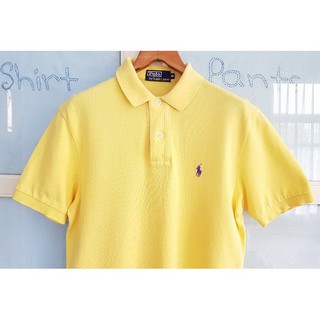 เสื้อโปโลแท้ Polo Ralph Lauren สีเหลือง