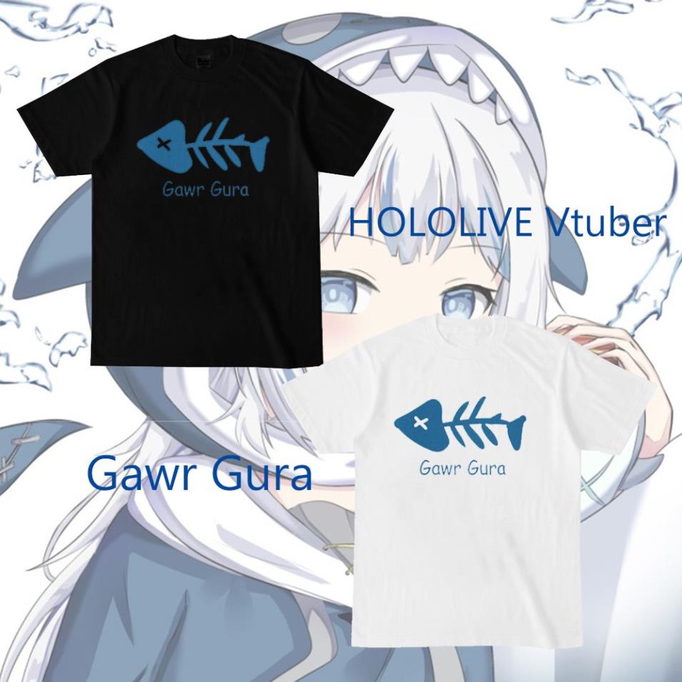 HOT Gawr Gura T-Shirt - Hololive Gawr Gura Same รุ่นใหม่ดีมาก