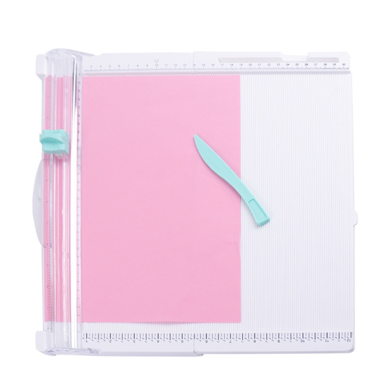 กระดาษ Trimmer Scoring Board Craft เครื ่ องตัดกระดาษ Photo Scrapbook ใบมีดเครื ่ องตัดพับและ Scorer สําหรับ Photo