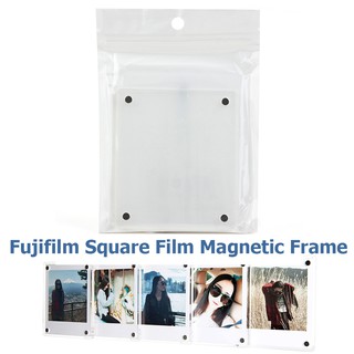 กรอบติดตู้เย็นอะคริลิคใสสําหรับ Fuji Instax Square Sq1 Sq6 Sq10 Sq20 Film