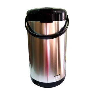 SKG กระติกน้ำร้อน 4 ลิตร มีปุ่มกดน้ำอัตโนมัติ รุ่น SK-38S (สแตนเลส)