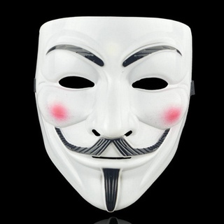 1 ชิ้น / เซต ฮาโลวีน ปาร์ตี้ หน้ากาก V สําหรับ Vendetta หน้ากาก Bape เต็มหน้า หน้ากาก Anonymous Guy Fawkes ชุดแฟนซี เครื่องแต่งกายสําหรับผู้ใหญ่ 1 ชิ้น