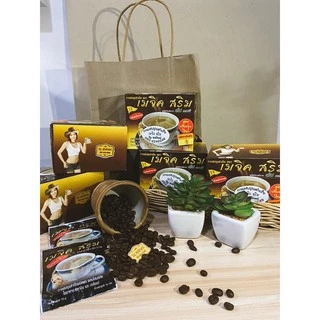กาแฟ เมจิก สริม 150 g1กล่อง10ซอง(สูตรเจไม่มีน้ำตาล)