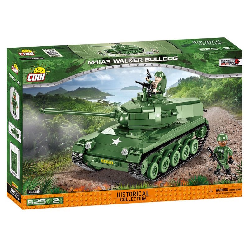 Cobi M41A3 Walker Bulldog อิฐโมเดลของเล่นผลิตในโปแลนด์