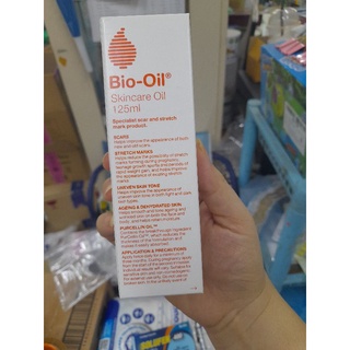 BIO-OIL TM SPECIALIST SKINCARE 125mL ไบโอ ออยล์ ใช้ป้องกันผิวแตกลายจากการตั้งครรภ์ สำหรับคนที่ผิวแห้ง ผิวลอกเป็นขุย